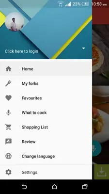 Italian Recipes android App screenshot 9